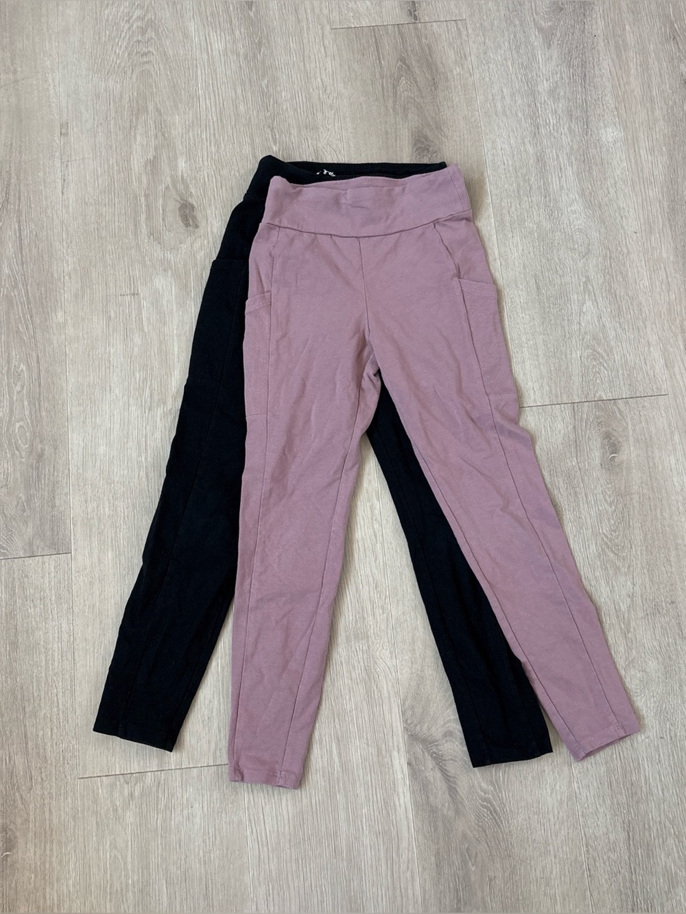 art class black + pink leggings bundle size 8